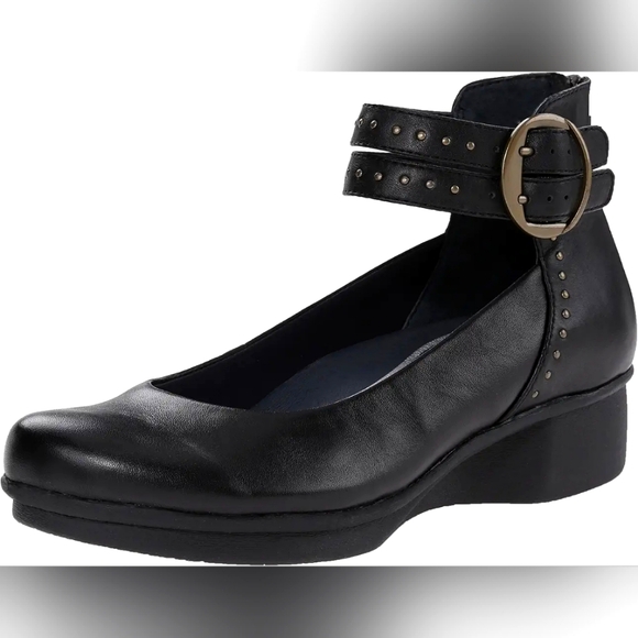 Dansko Shoes - Dansko Lois Ankle Strap Wedges